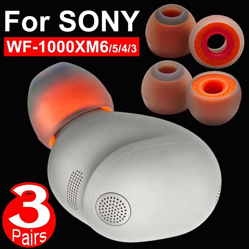 Earphone Foam Tip - Para Sony WF-1000XM6 WF-1000XM5/4 S/M/L, Almohadillas