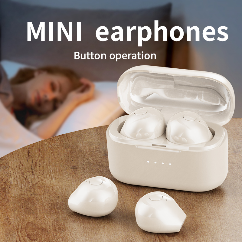 Bluetooth Headset On Ear - Auriculares Bluetooth con Traducción IA, Mini