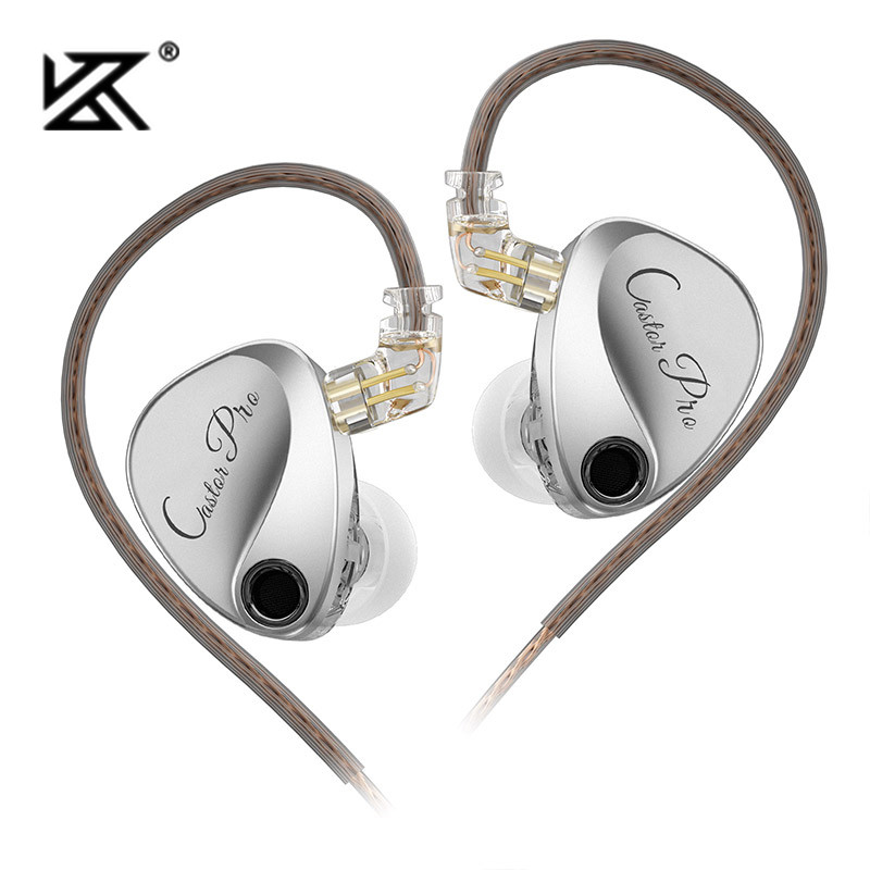 Audiophile Headphone Wired - Auriculares intrauditivos KZ Castor PRO, auriculares