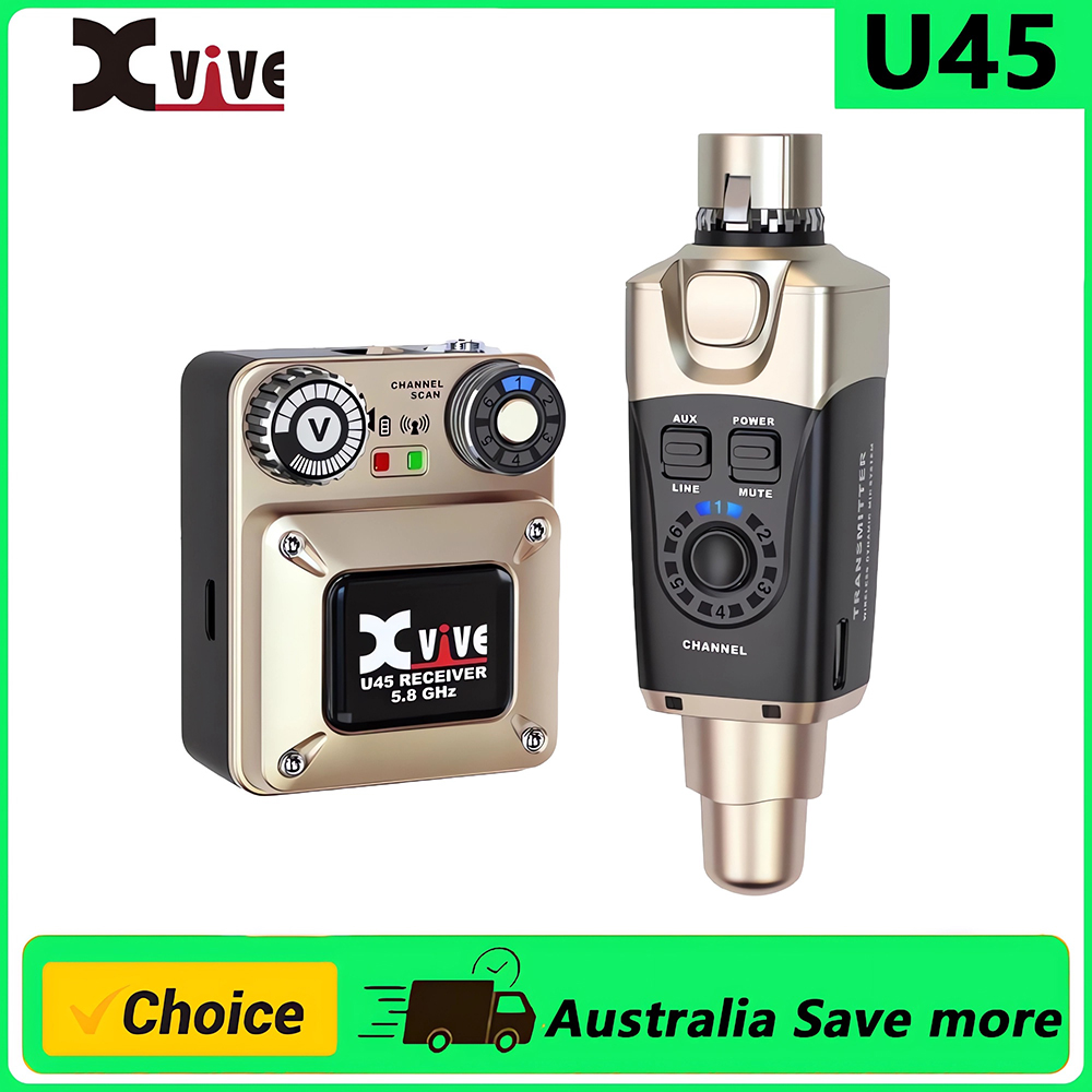 Xvive U45 Sistema de monitoriz - In Ear Monitor Iem reseña y precio