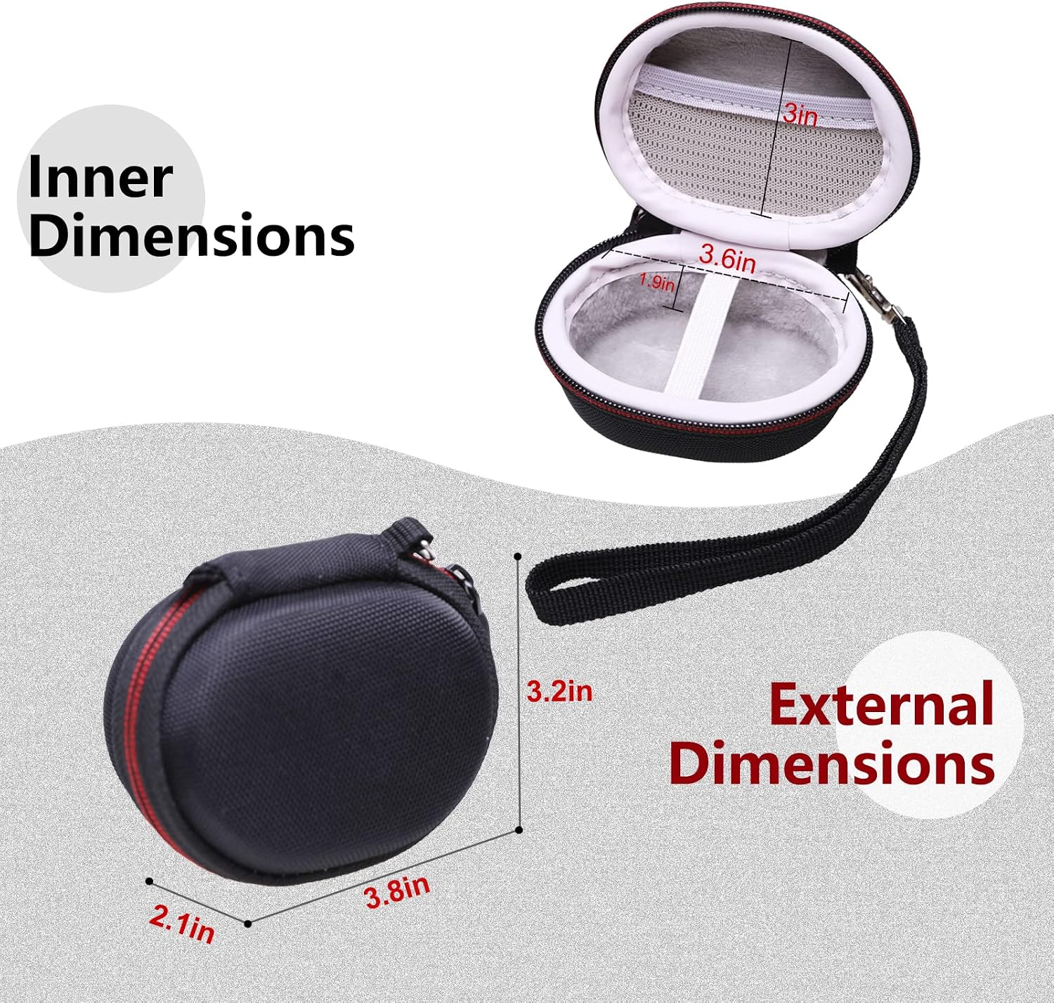 Funda rígida LTGEM para los au - Headphone Case Hard reseña y precio