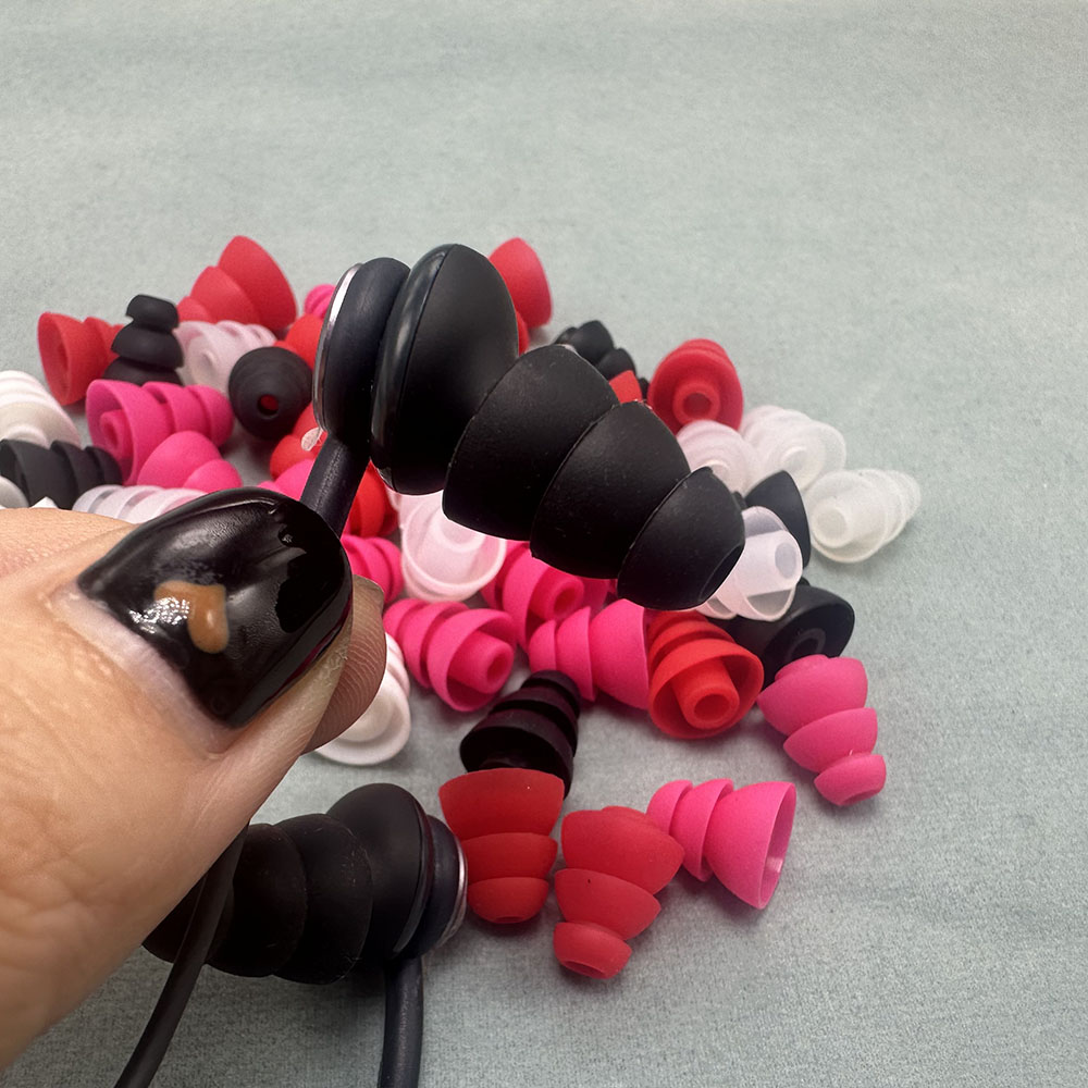 6 pares de almohadillas de sil - Earphone Foam Tip reseña y precio