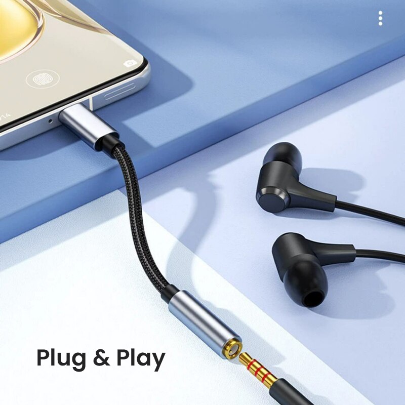 Adaptador de conector para aur - Audiophile Headphone Wired reseña y precio